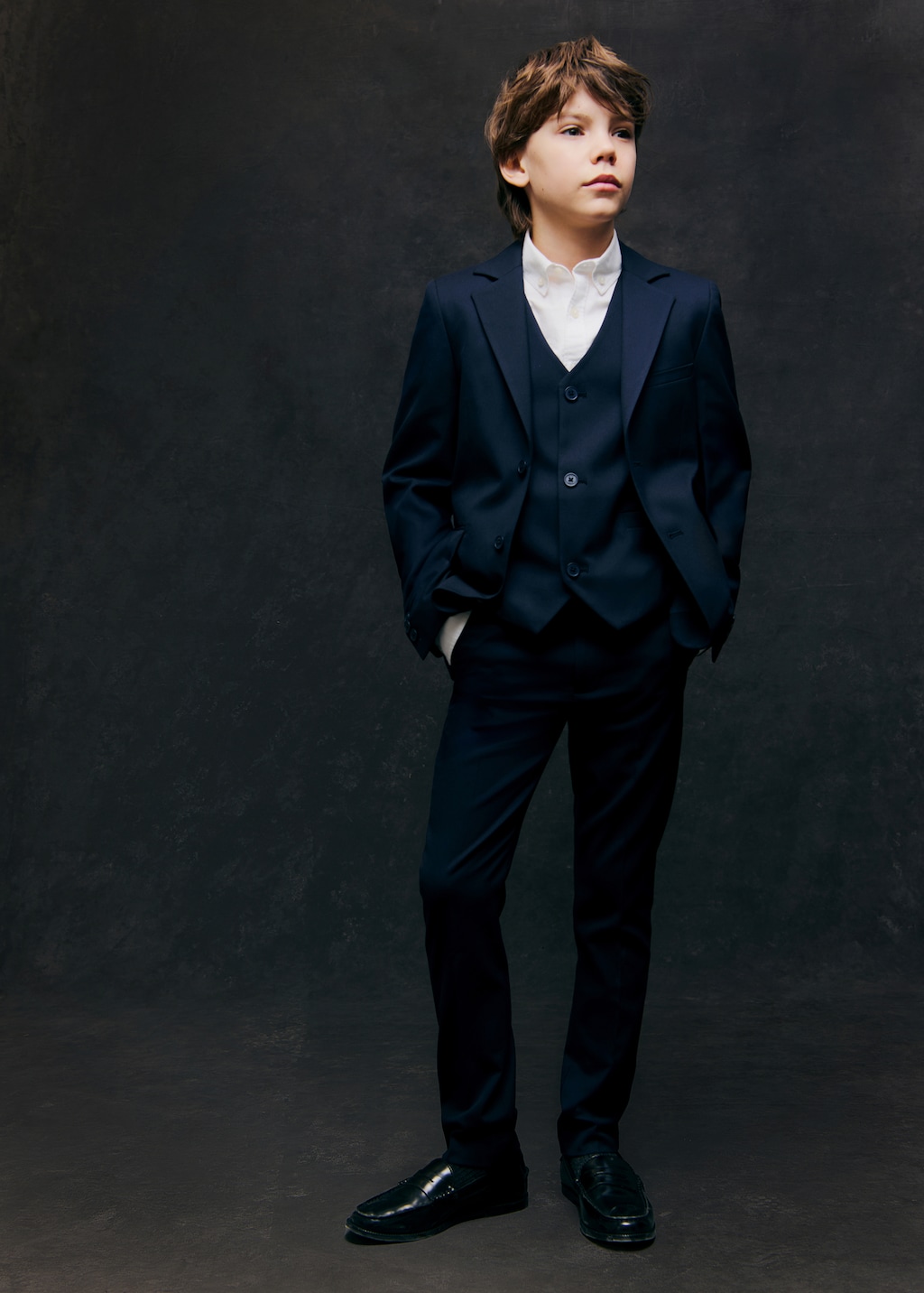 Straight suit trousers