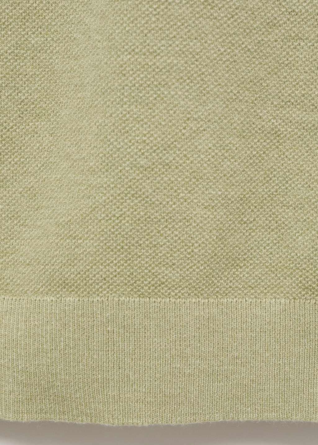 Cotton fine-knit t-shirt