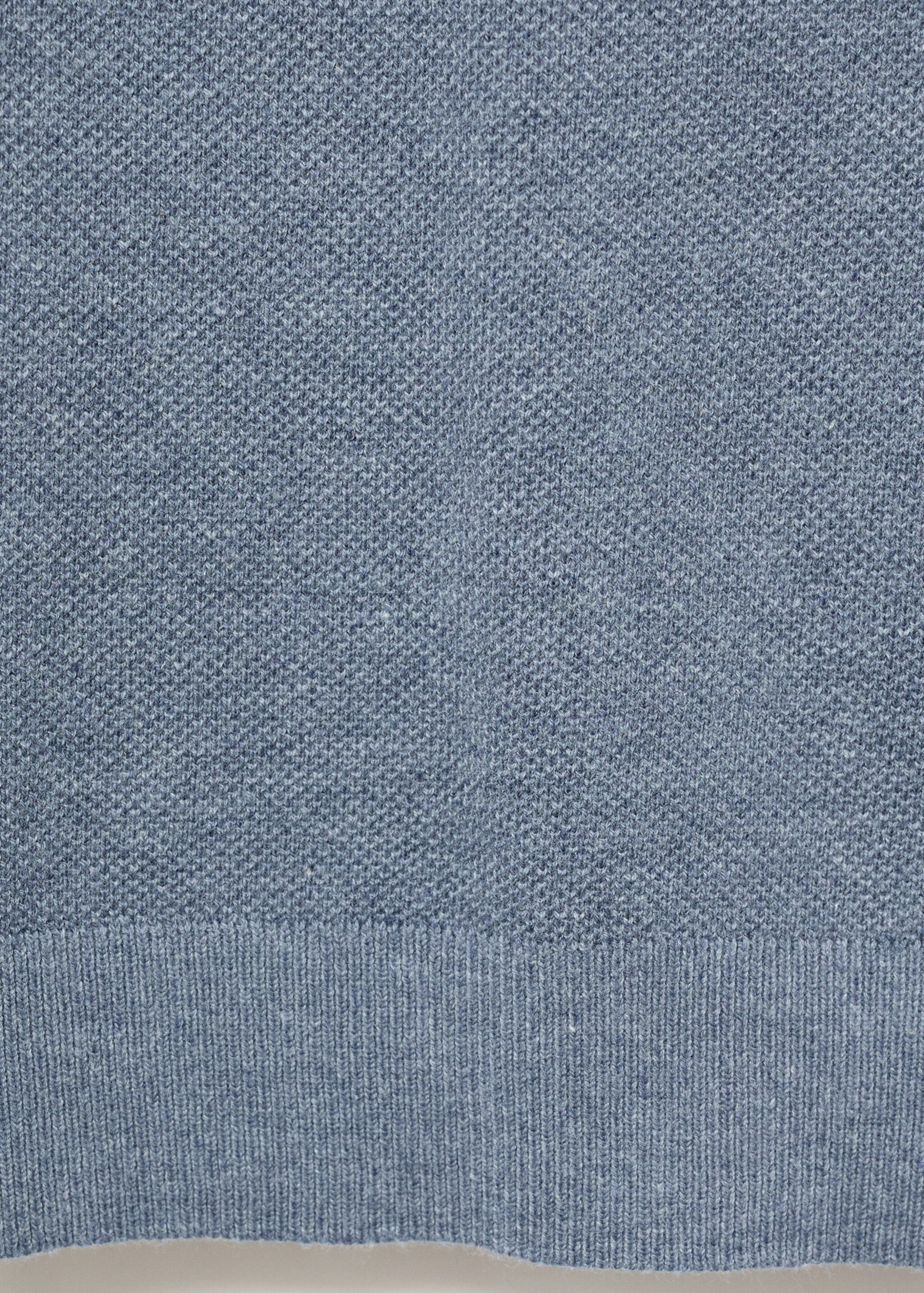 تي شيرت قطني ذو نسيج جيد - تفاصيل المنتج 0, أزرق نيلي. Ref: 17097761-00.