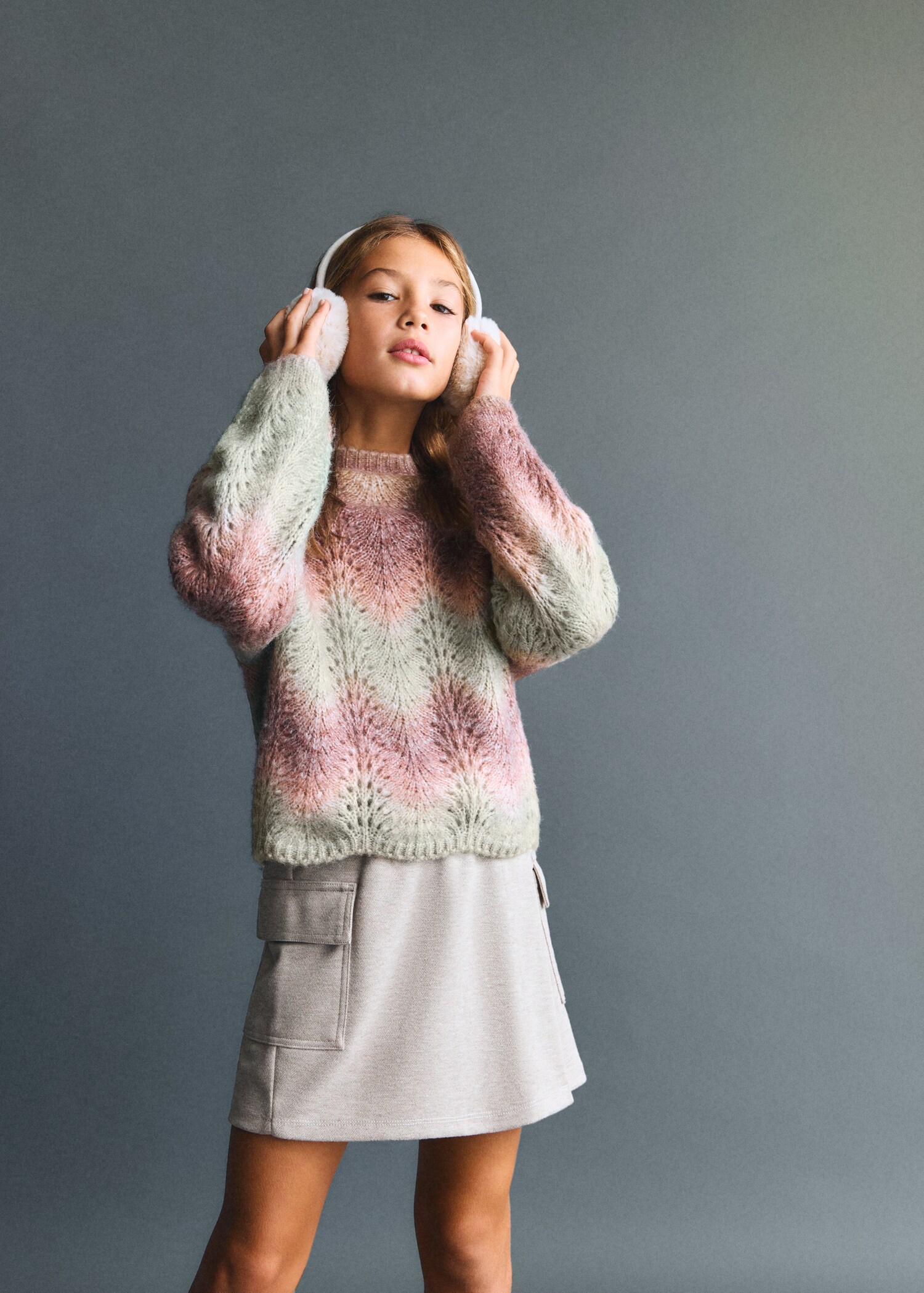 Cargo culottes with pockets - Medium plane