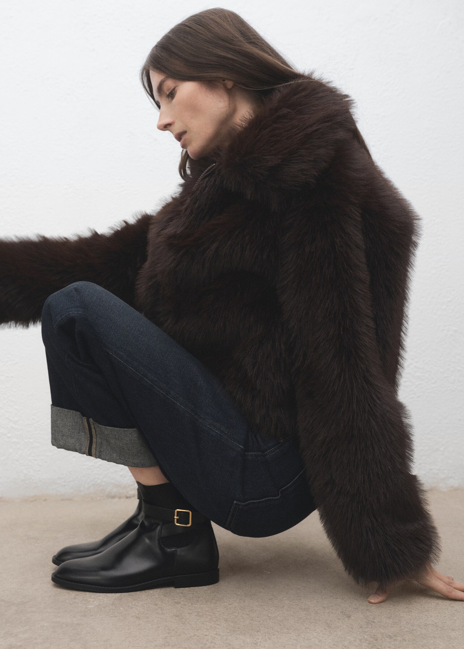 Bottines boucle empiècement élastique - Détail de l'article 9