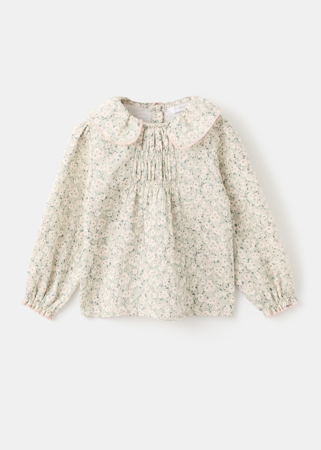Floral cotton blouse