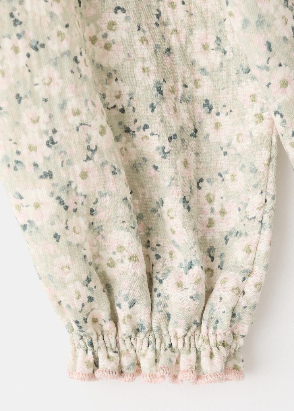 Floral cotton blouse