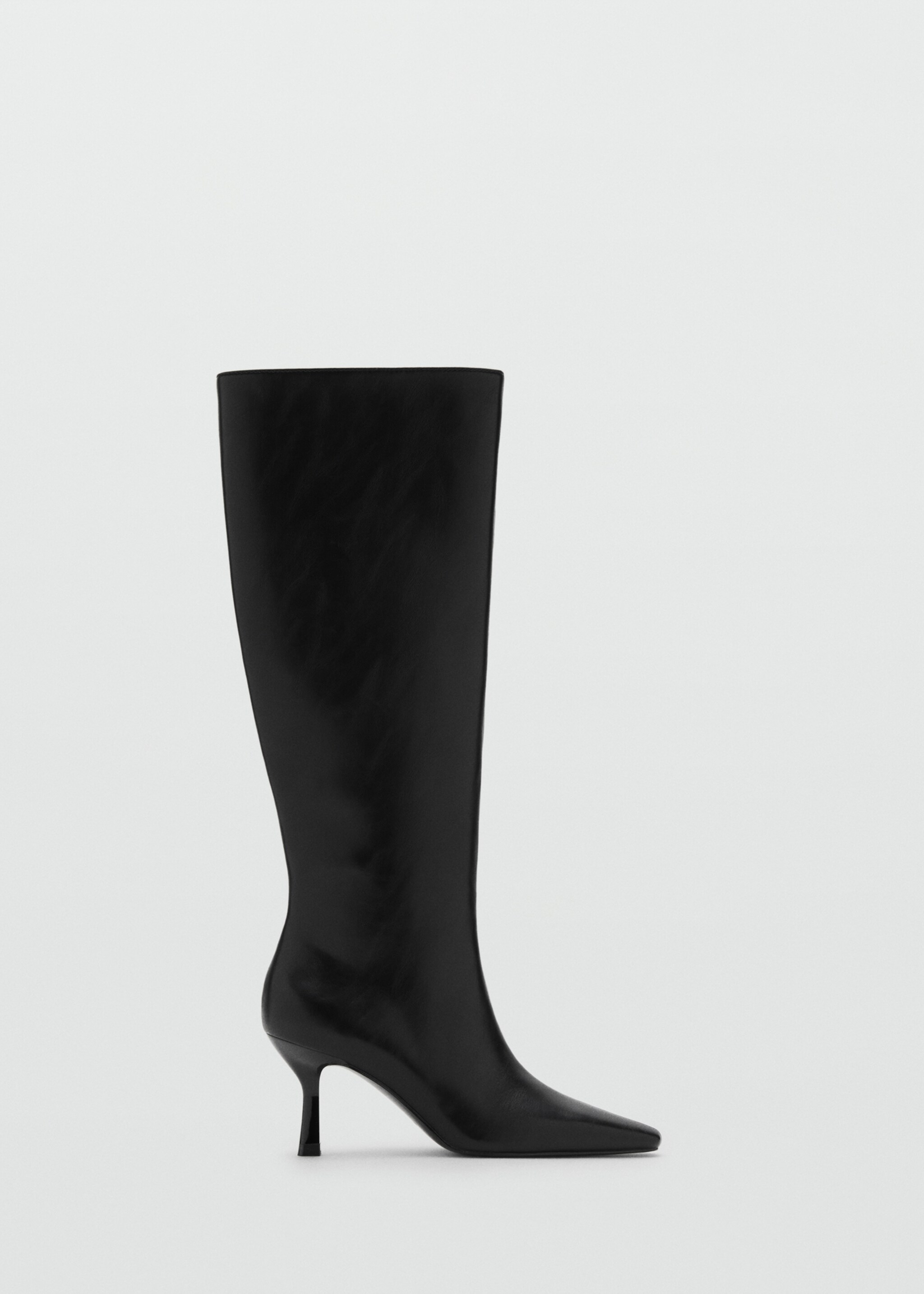 Bottes à talons hauts - Article sans modèle, Noir. Ref: 17097775-00.