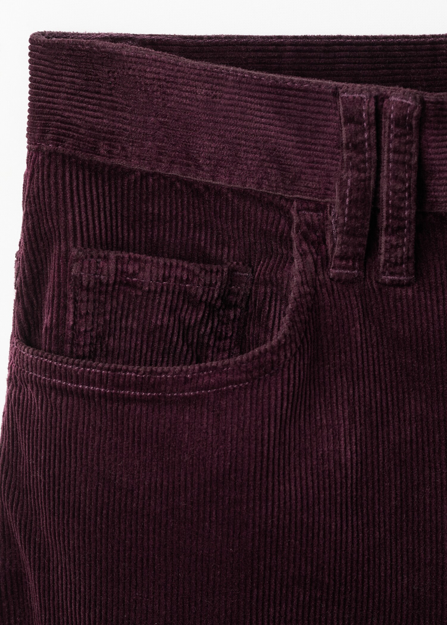 Wide-leg corduroy jeans - Details of the article 8