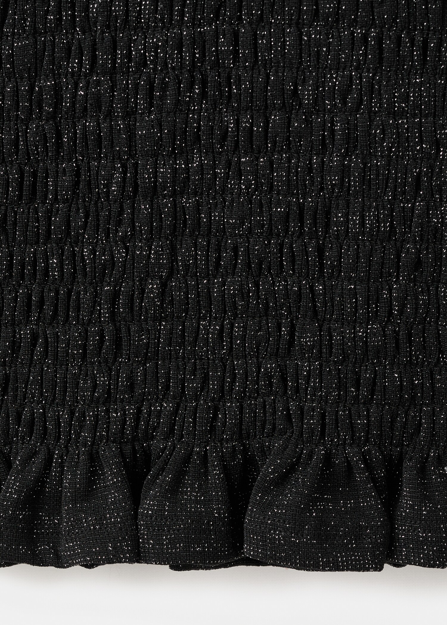 Frilled lurex t-shirt - Details of the article 0