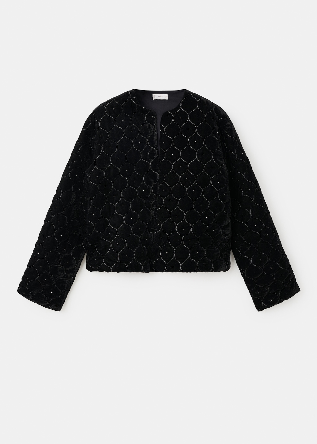 Beaded velvet jacket