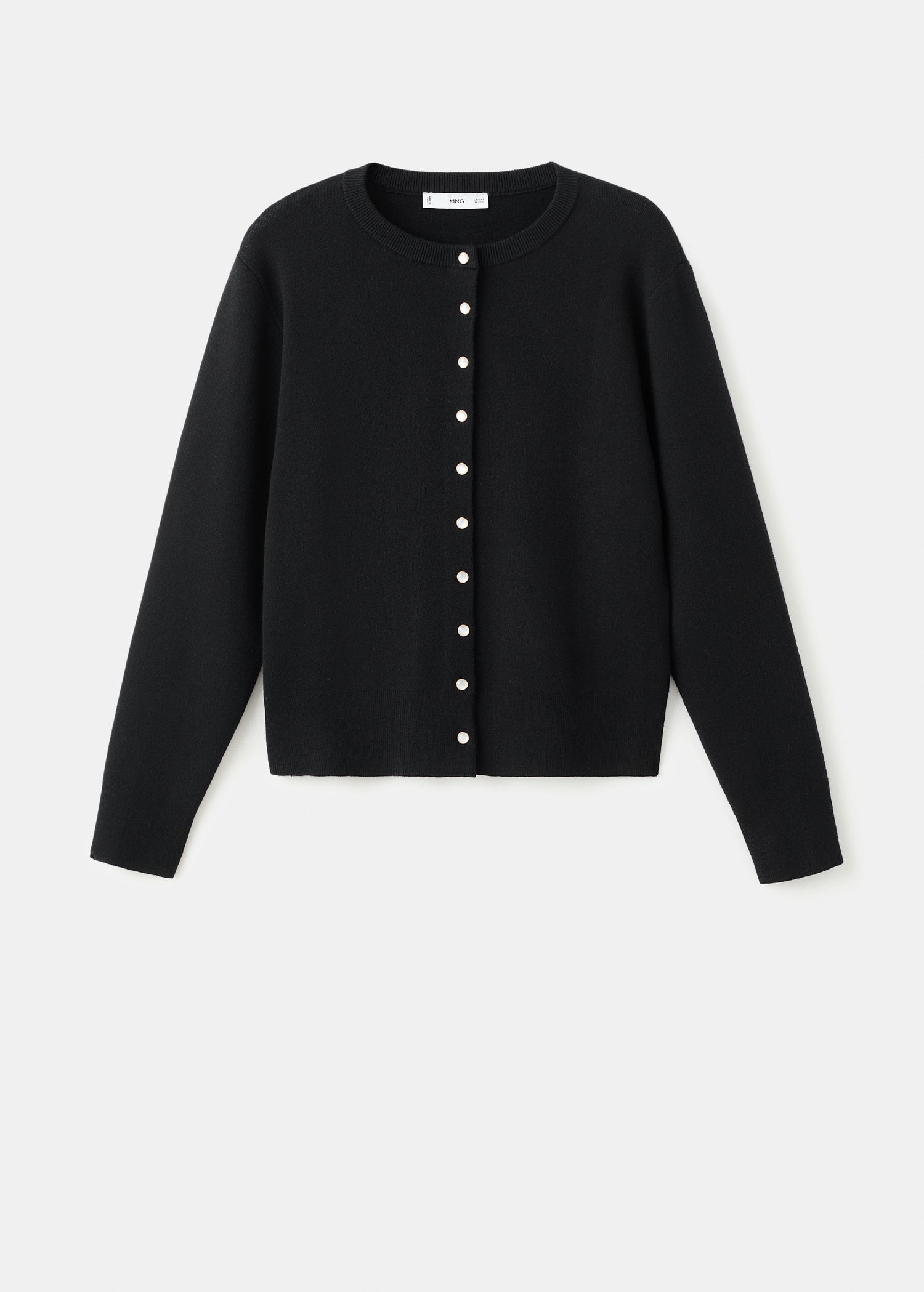 Knitted button cardigan - Article without model