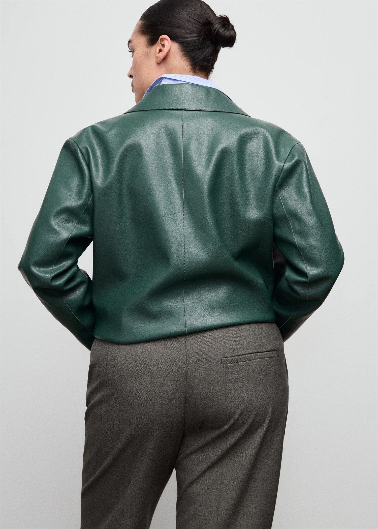 Belt straight-fit trousers - Details of the article 4