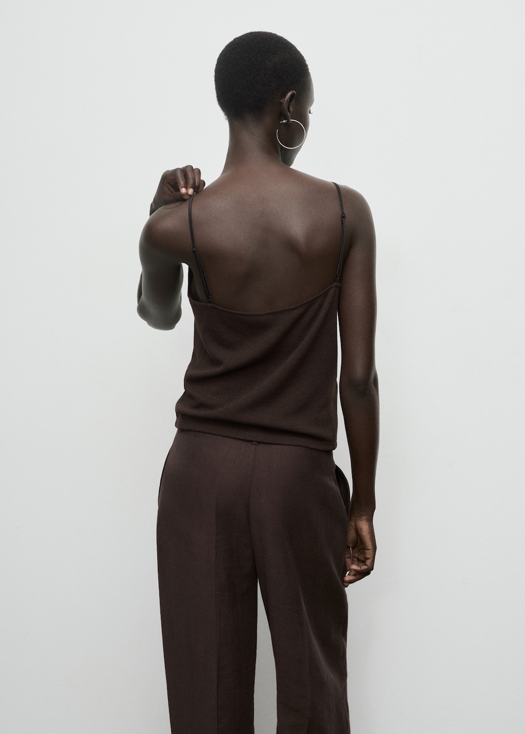 Mango Lace suspenders top