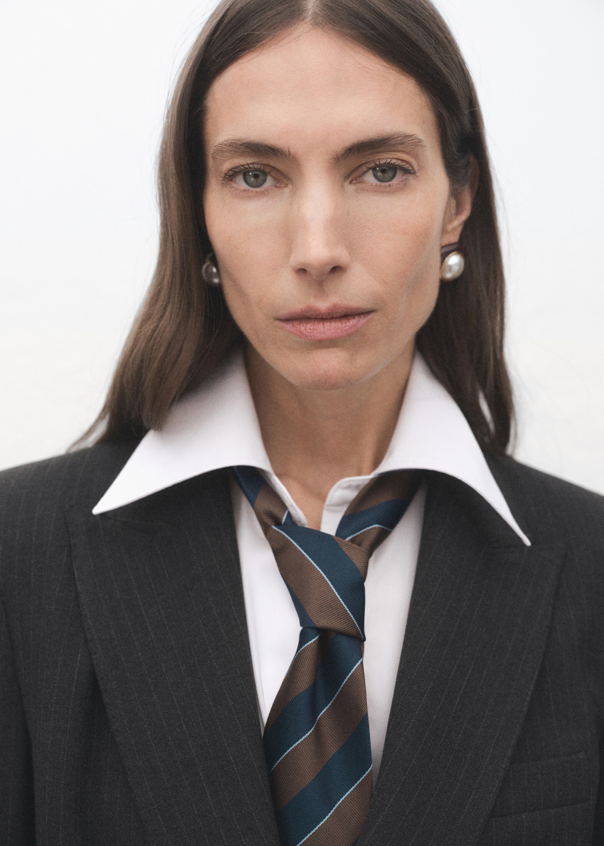 Classic necktie - Details of the article 9, Navy. Ref: 17097805-00.