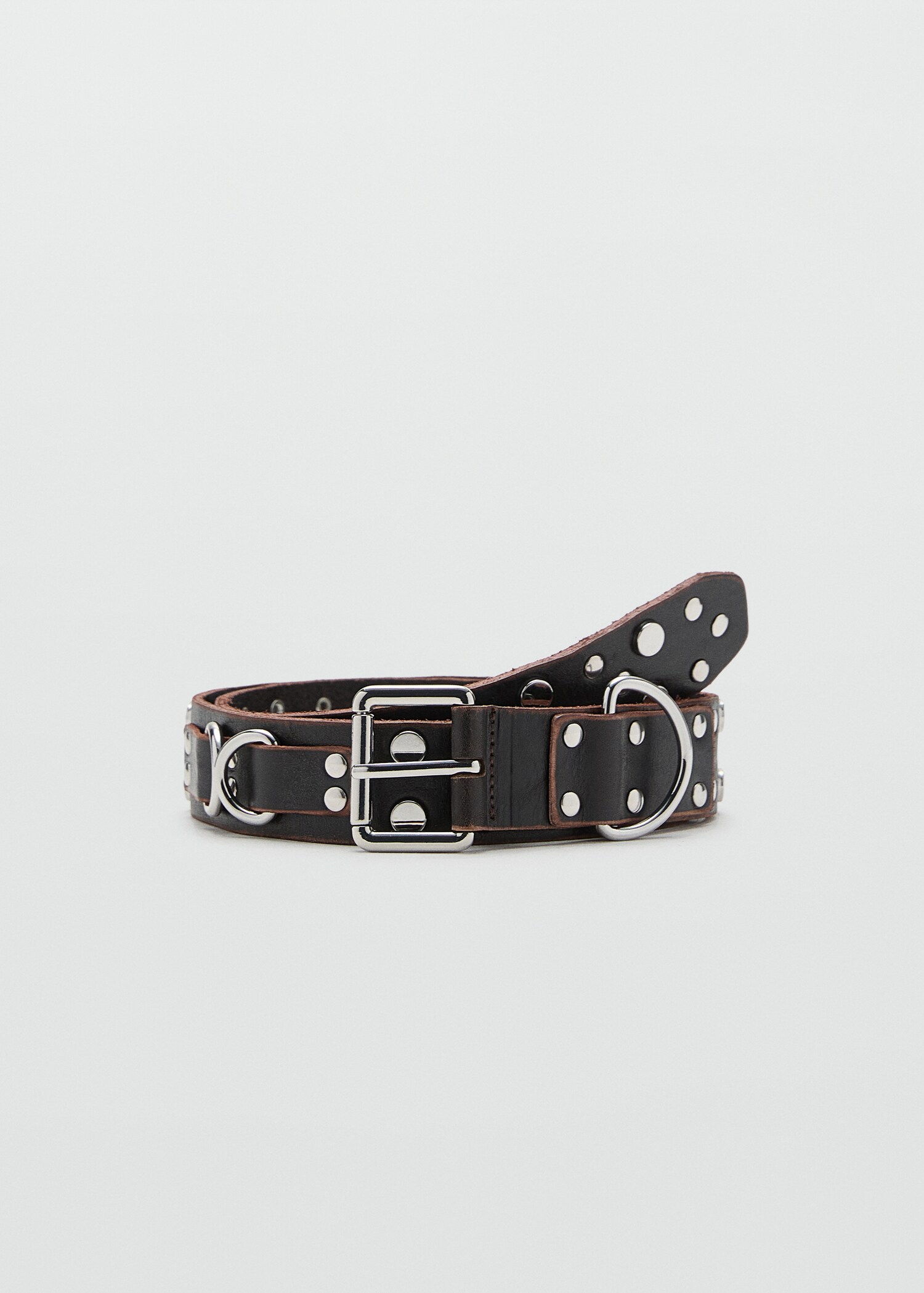 Ceinture en cuir à clous - Article sans modèle