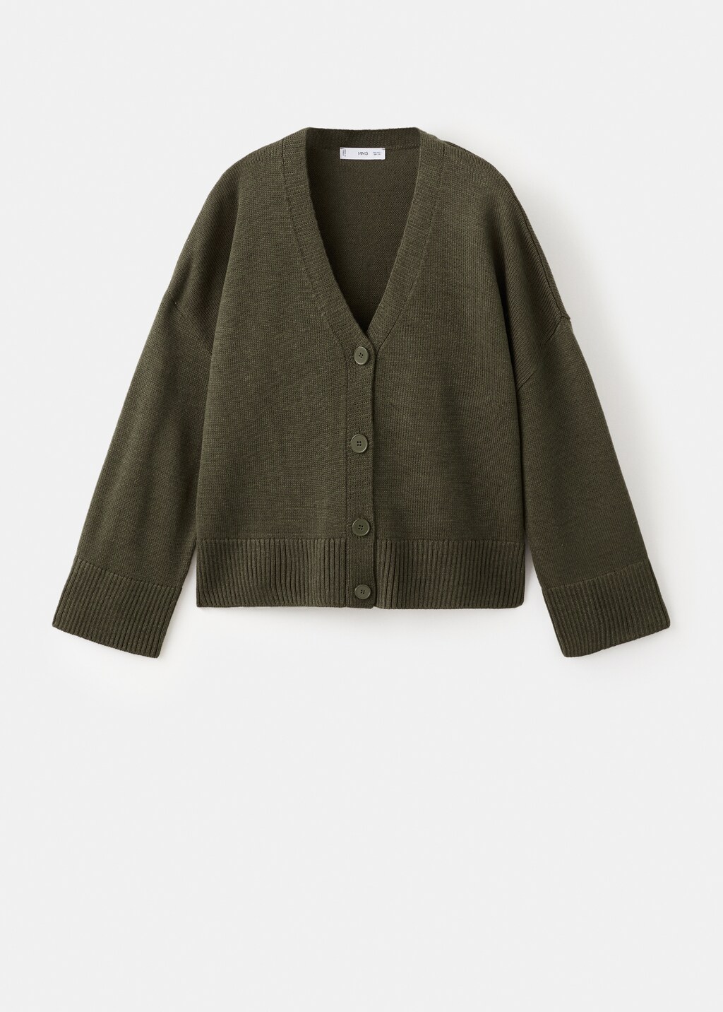 Mango Oversized V-neck cardigan thumbnail