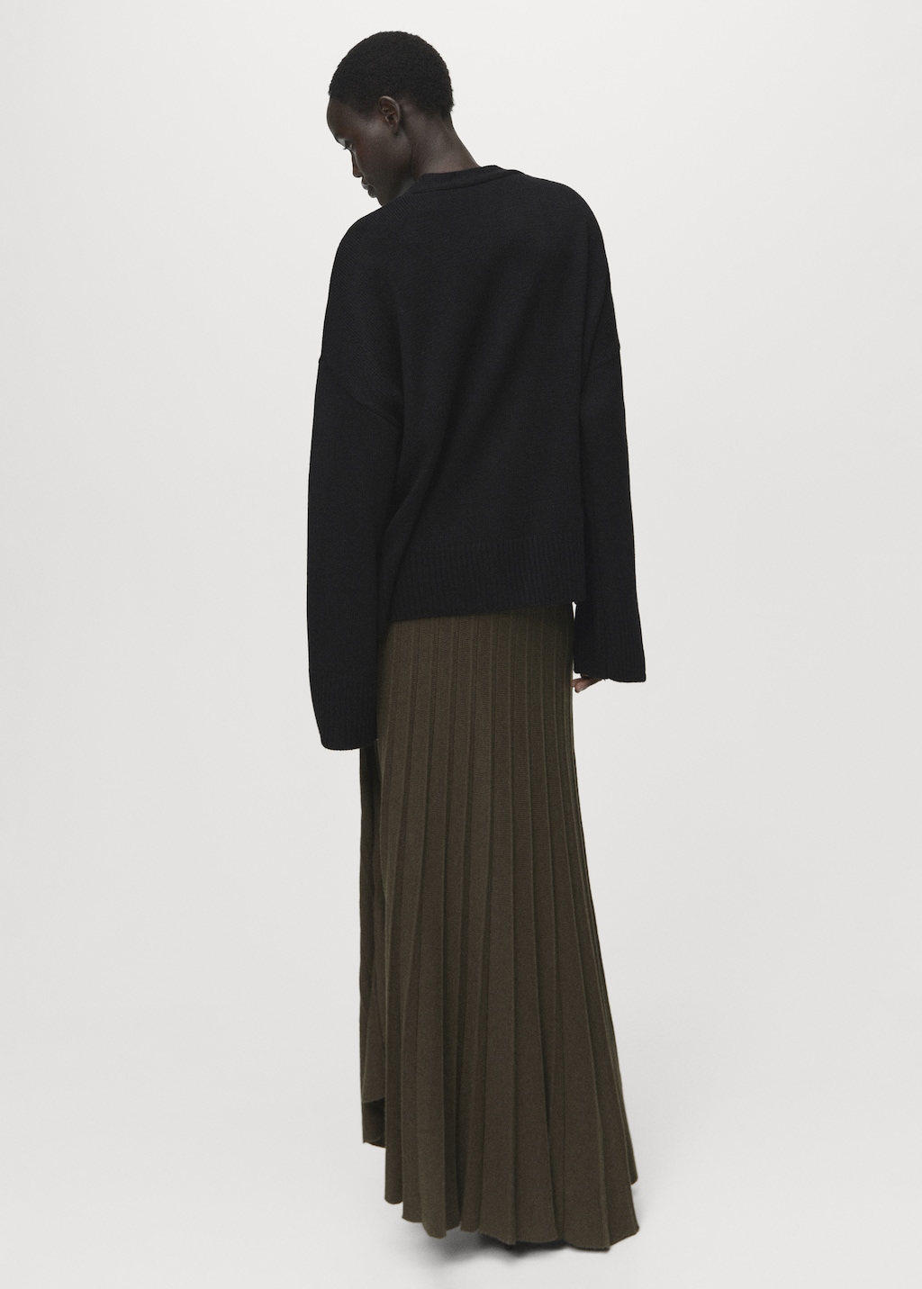 Mango Oversized V-neck cardigan