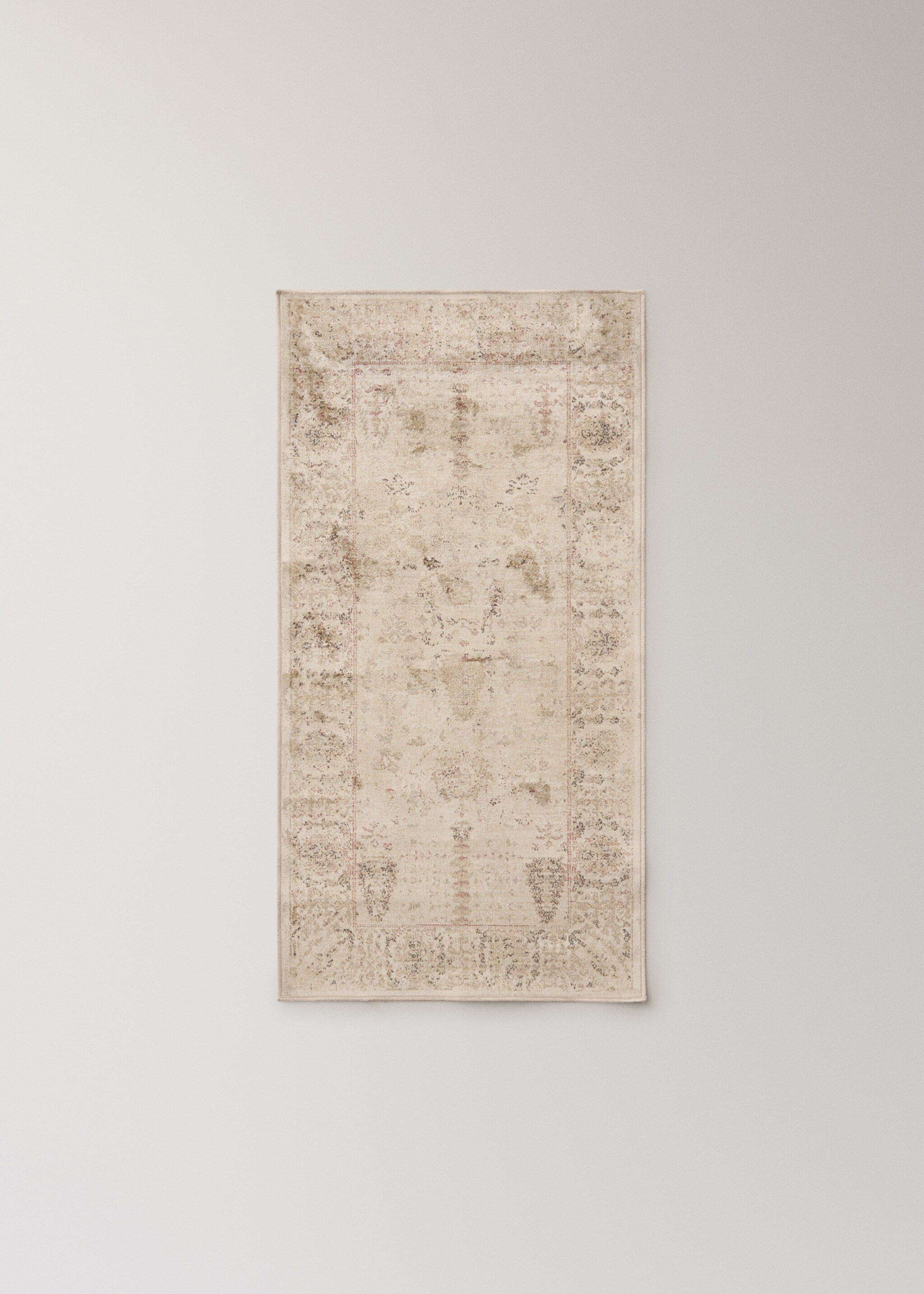 Aged effect rug - Article without model, Grey. Ref: 17097813-00.