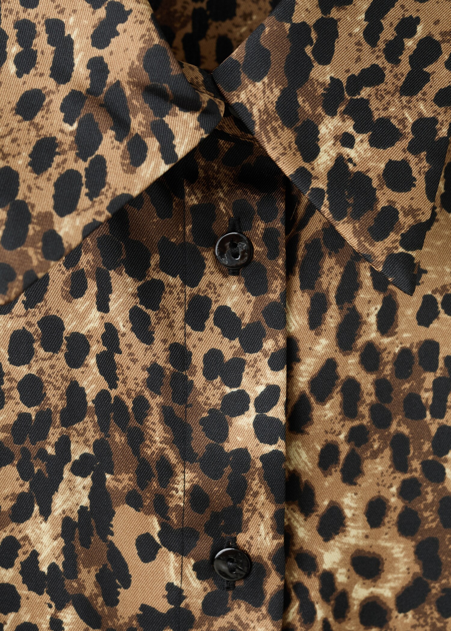 Chemise satinée léopard - Détail de l'article 0