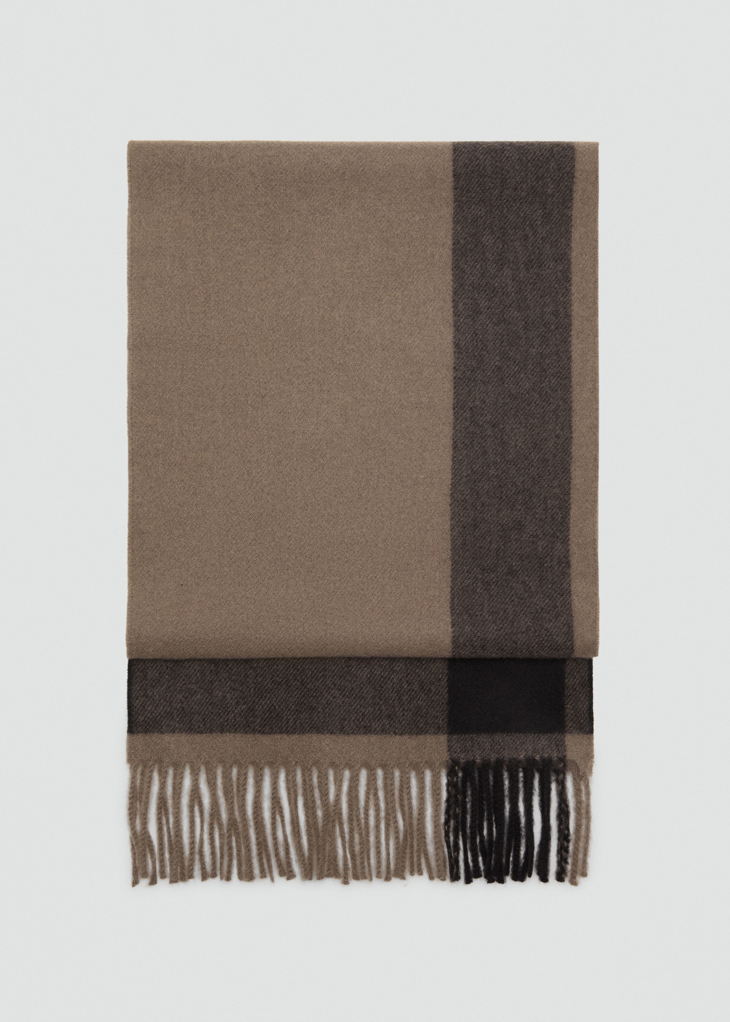 Scarf with stripe design - Article without model