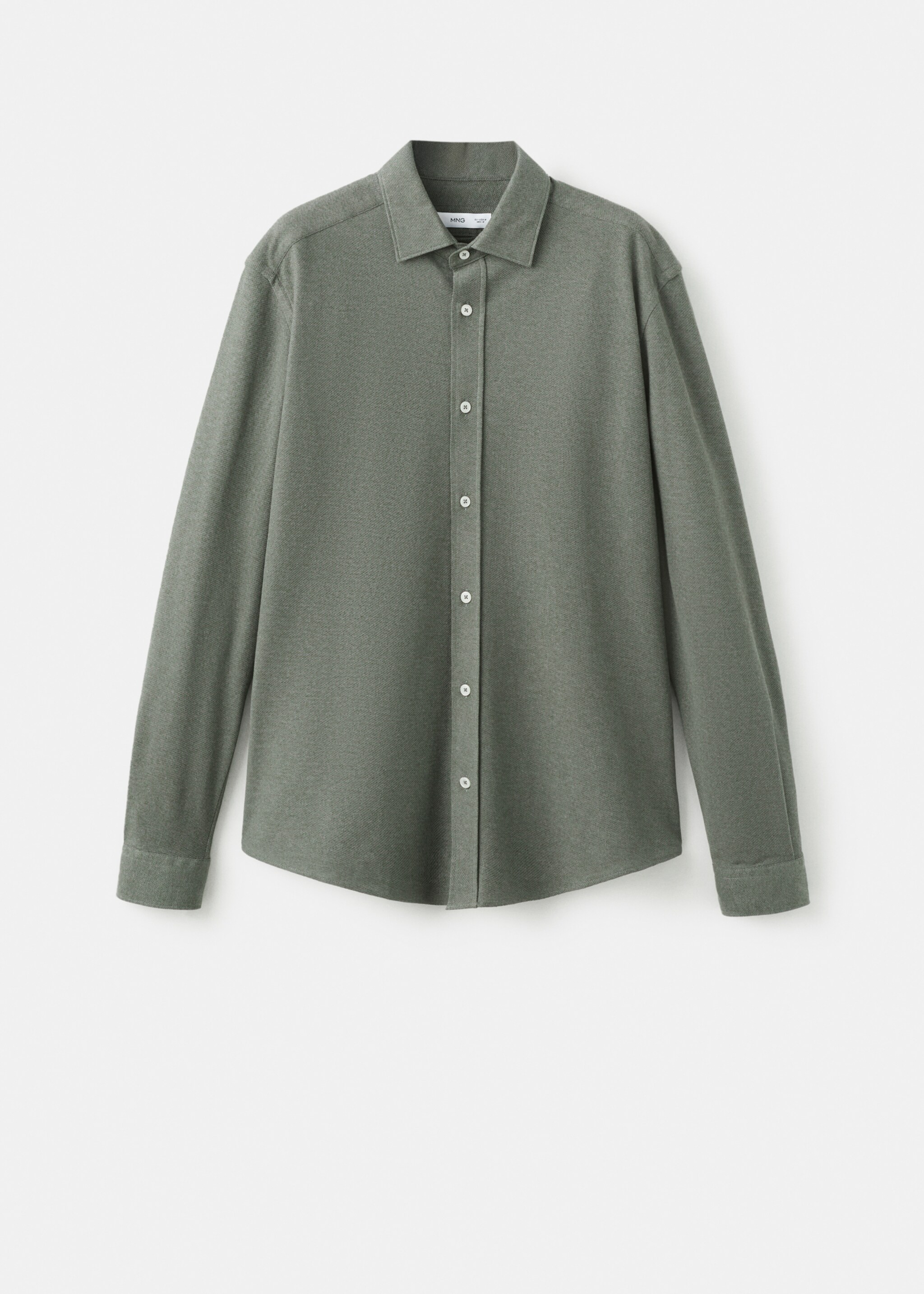 Shirt pique - Article without model, Green. Ref: 17097885-00.