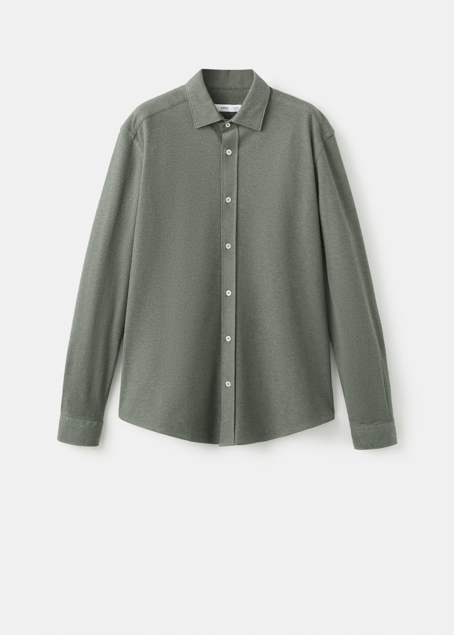 100% cotton slim-fit shirt - Article without model