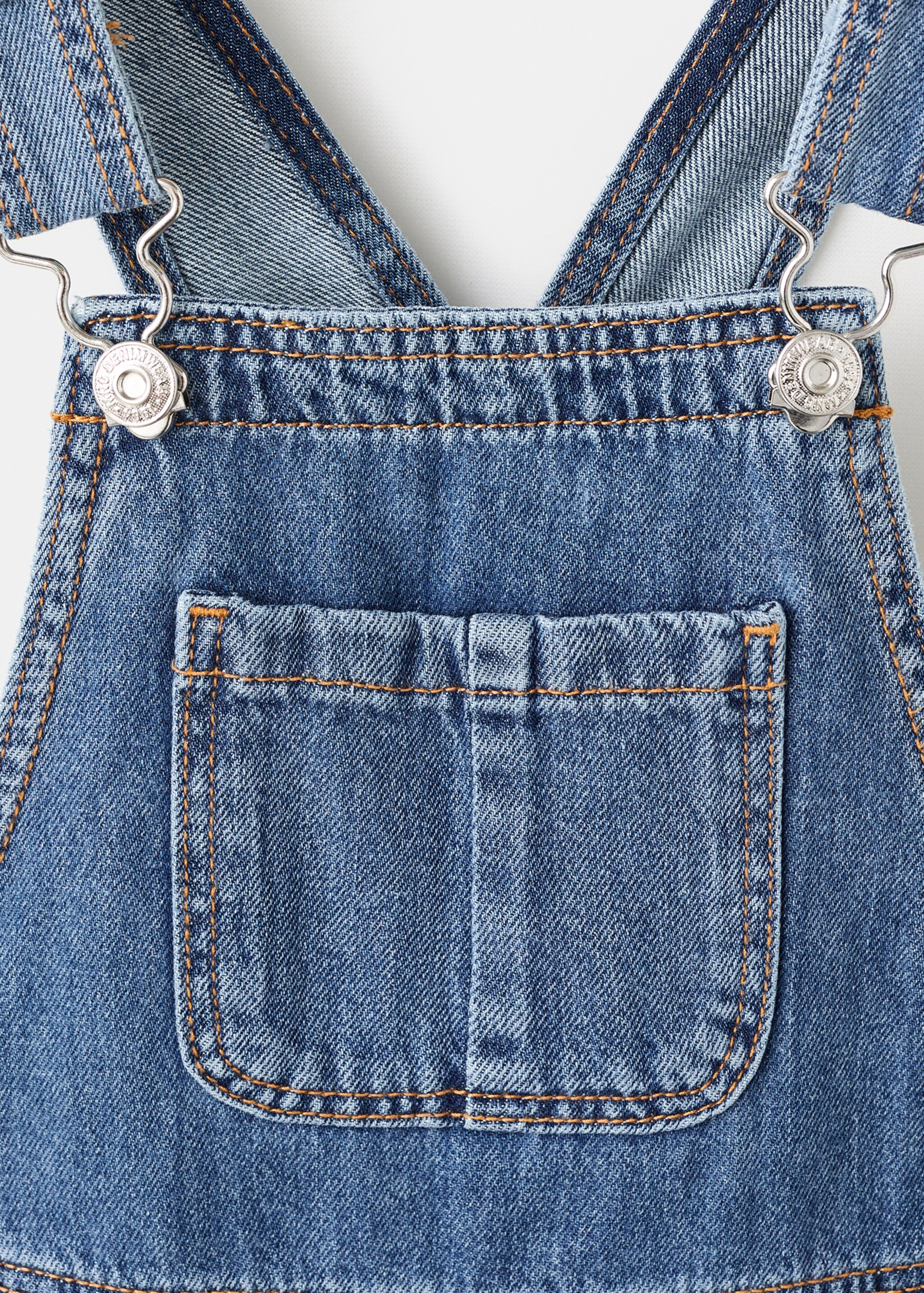 Dungarees lucasf - Details of the article 8, Medium Blue. Ref: 17097890-00.
