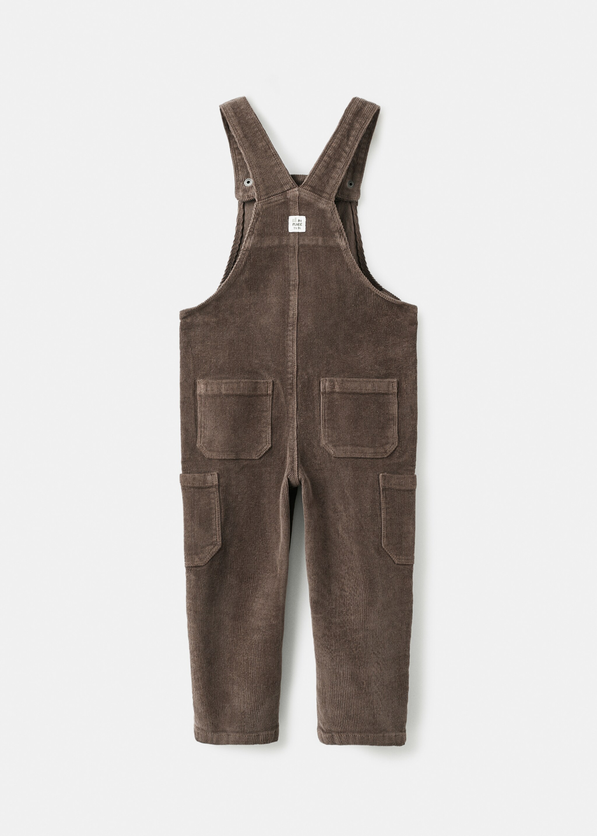Dungarees vallter - Reverse of the article, Medium Brown. Ref: 17097891-00.