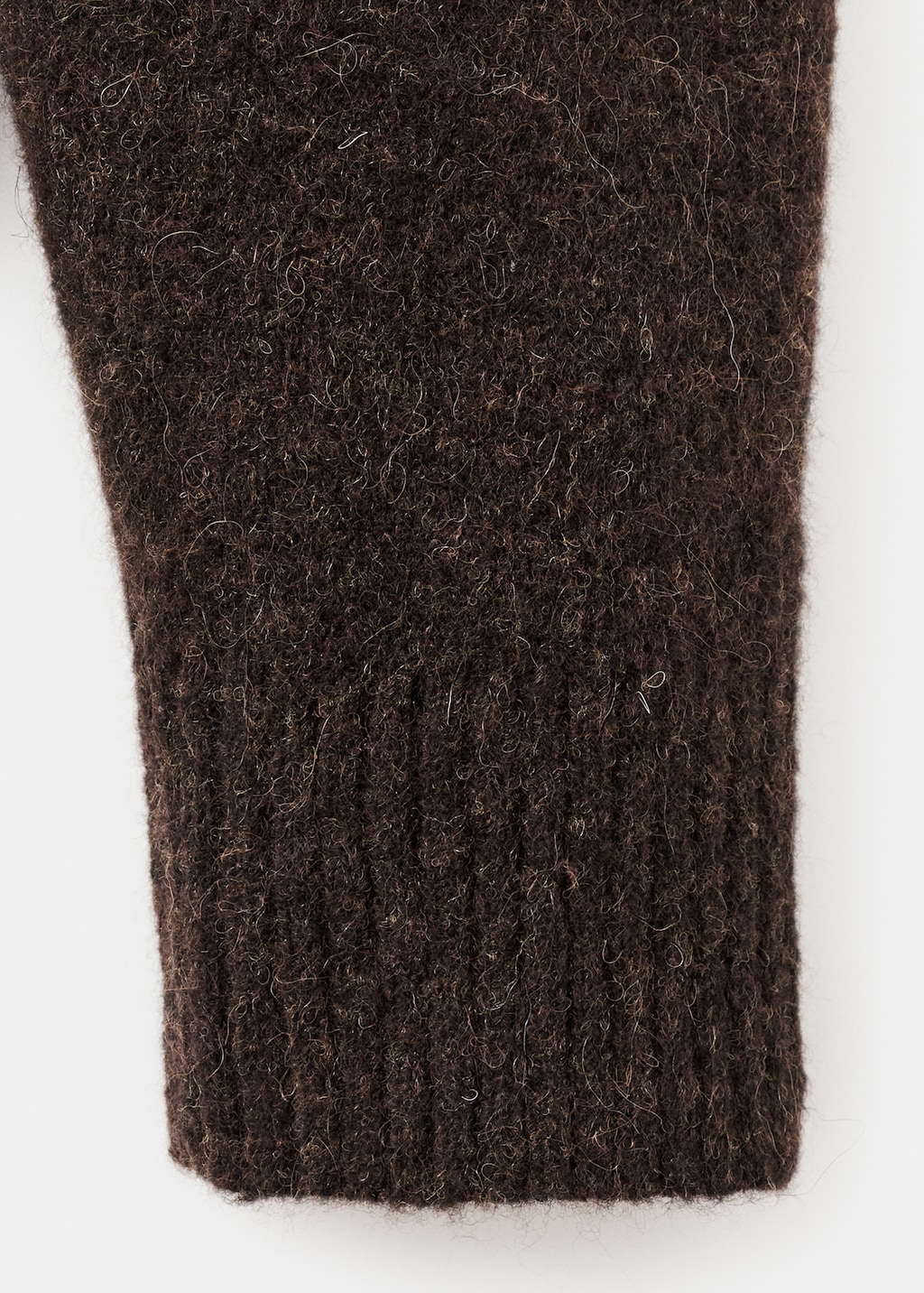 Knitted wool blend cardigan