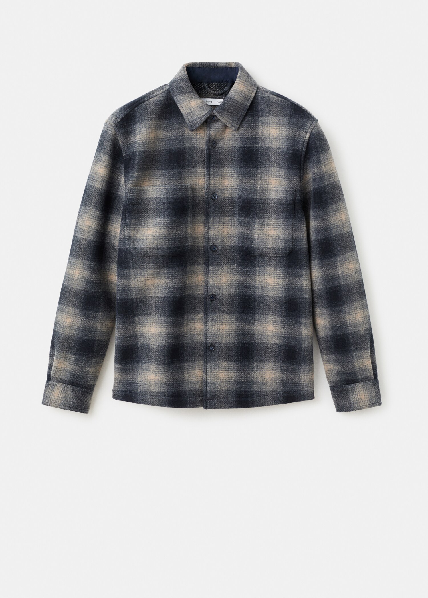 Checked pocket jacket - Article without model