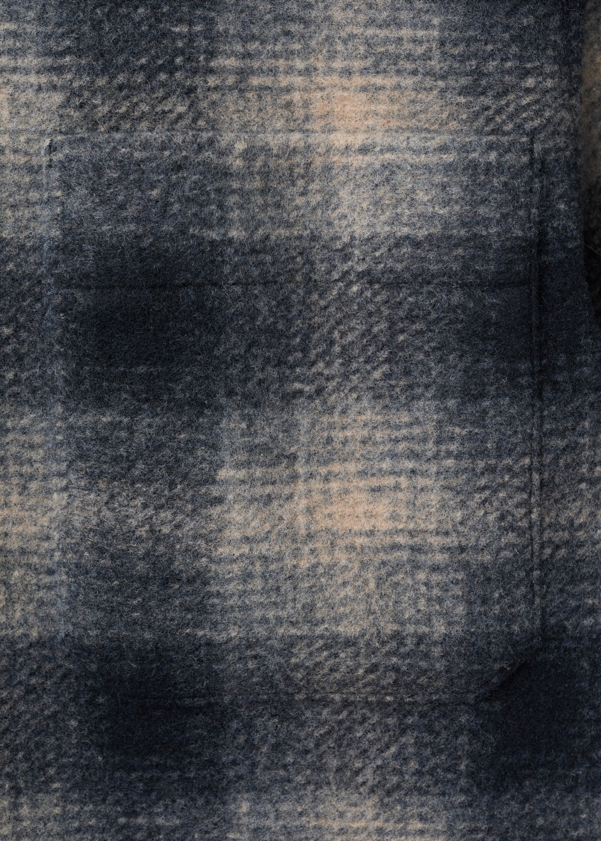 Checked pocket jacket - Details of the article 0, Navy. Ref: 17097900-00.