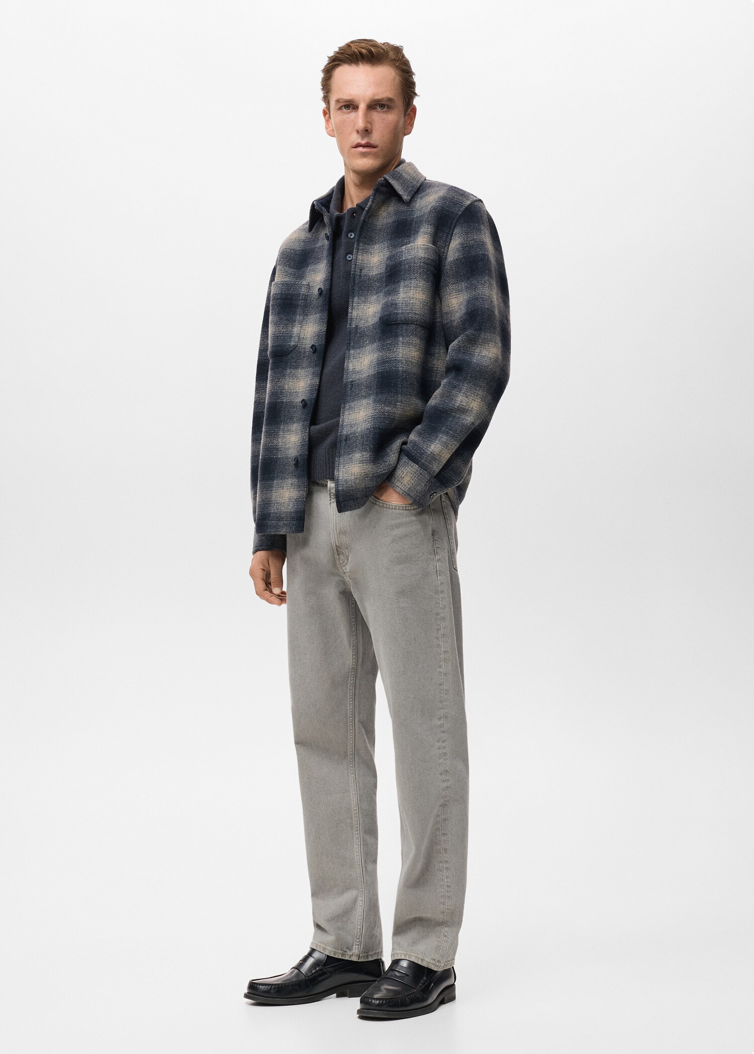 Checked pocket jacket - Details of the article 2