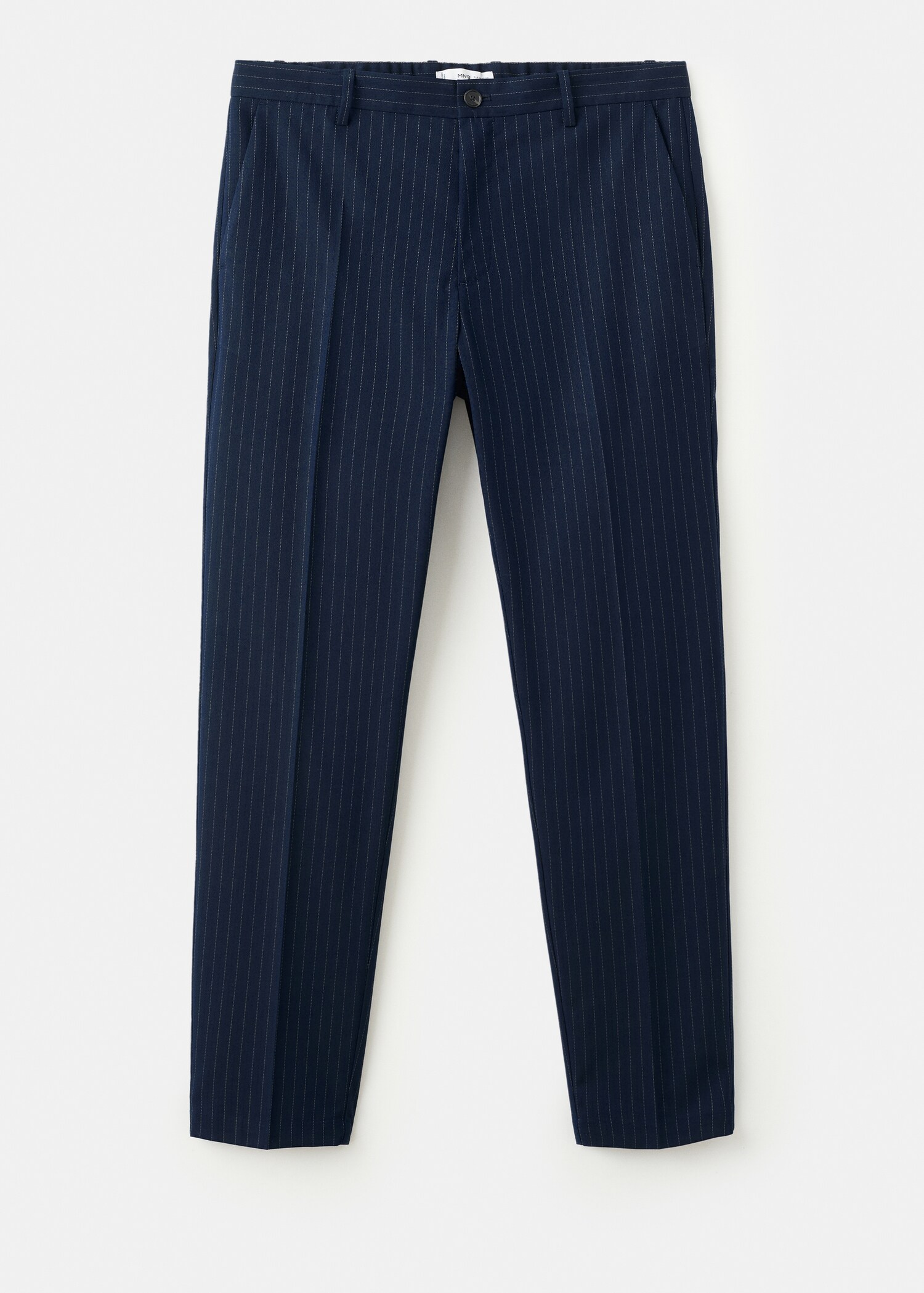 Striped slim-fit trousers - Article without model