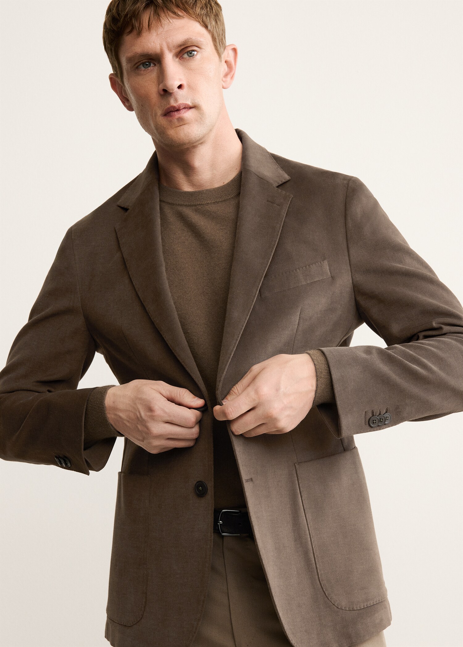 Veste slim fit structurée coton - Détail de l'article 6