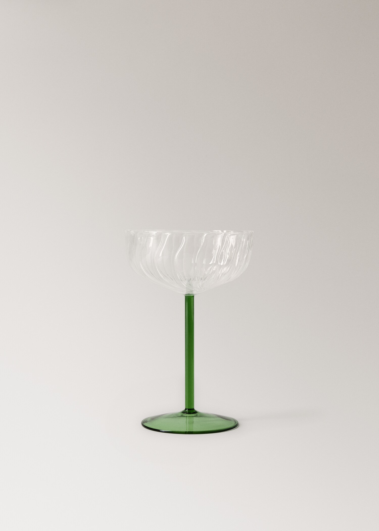Two-tone borosilicate stem glass - Article without model