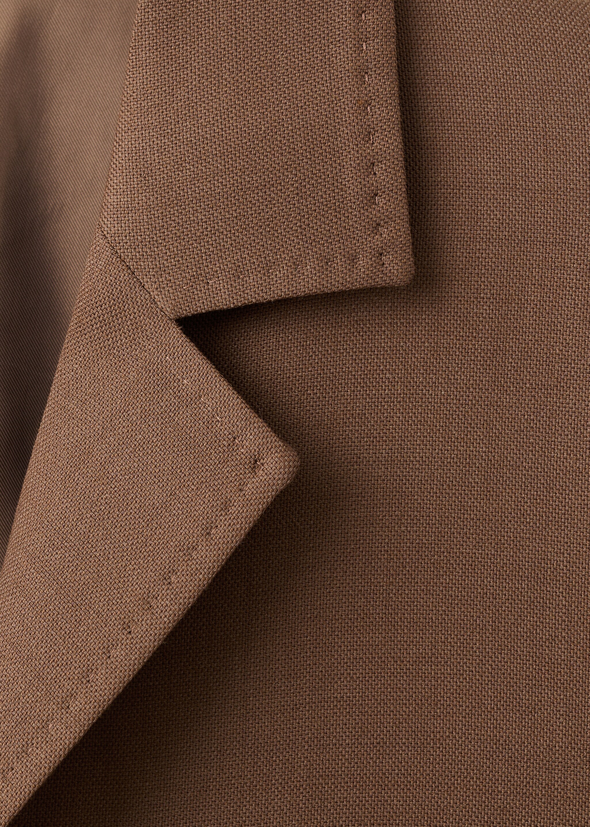 Veste costume flanelle laine italienne - Détail de l'article 0, Orange. Ref: 17098271-00.