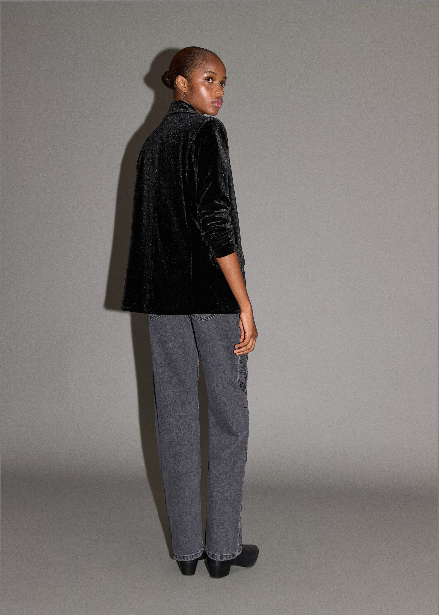 Velvet jacket - Reverse of the article