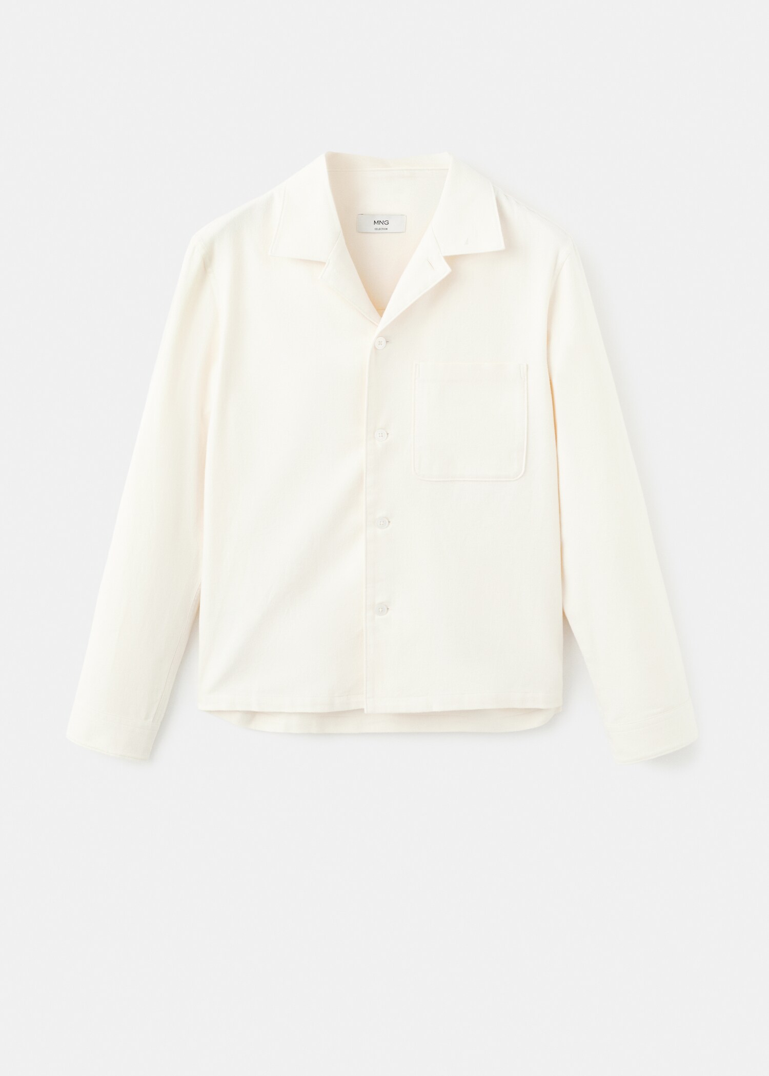 Chemise 100 % coton regular-fit poche - Article sans modèle
