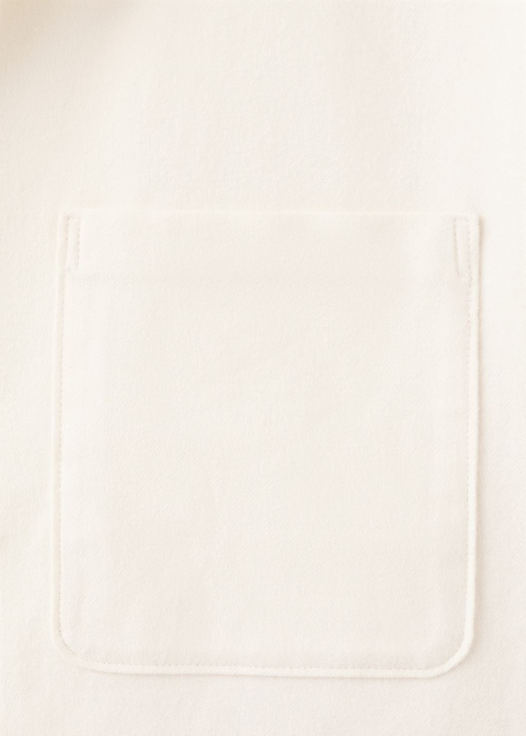 100% cotton overshirt with pockets