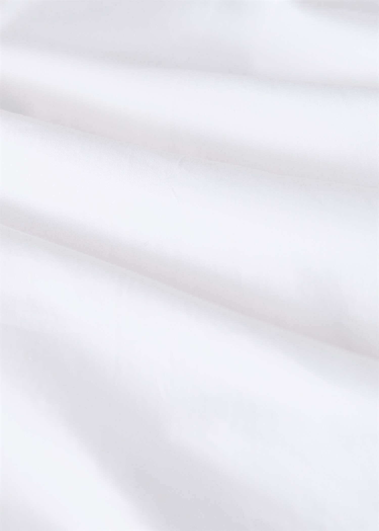 Cearceaf superior din bumbac satinat, 300 fire, cu broderie punct de cruce pentru pat de 90 cm - Detaliu al articolului 3