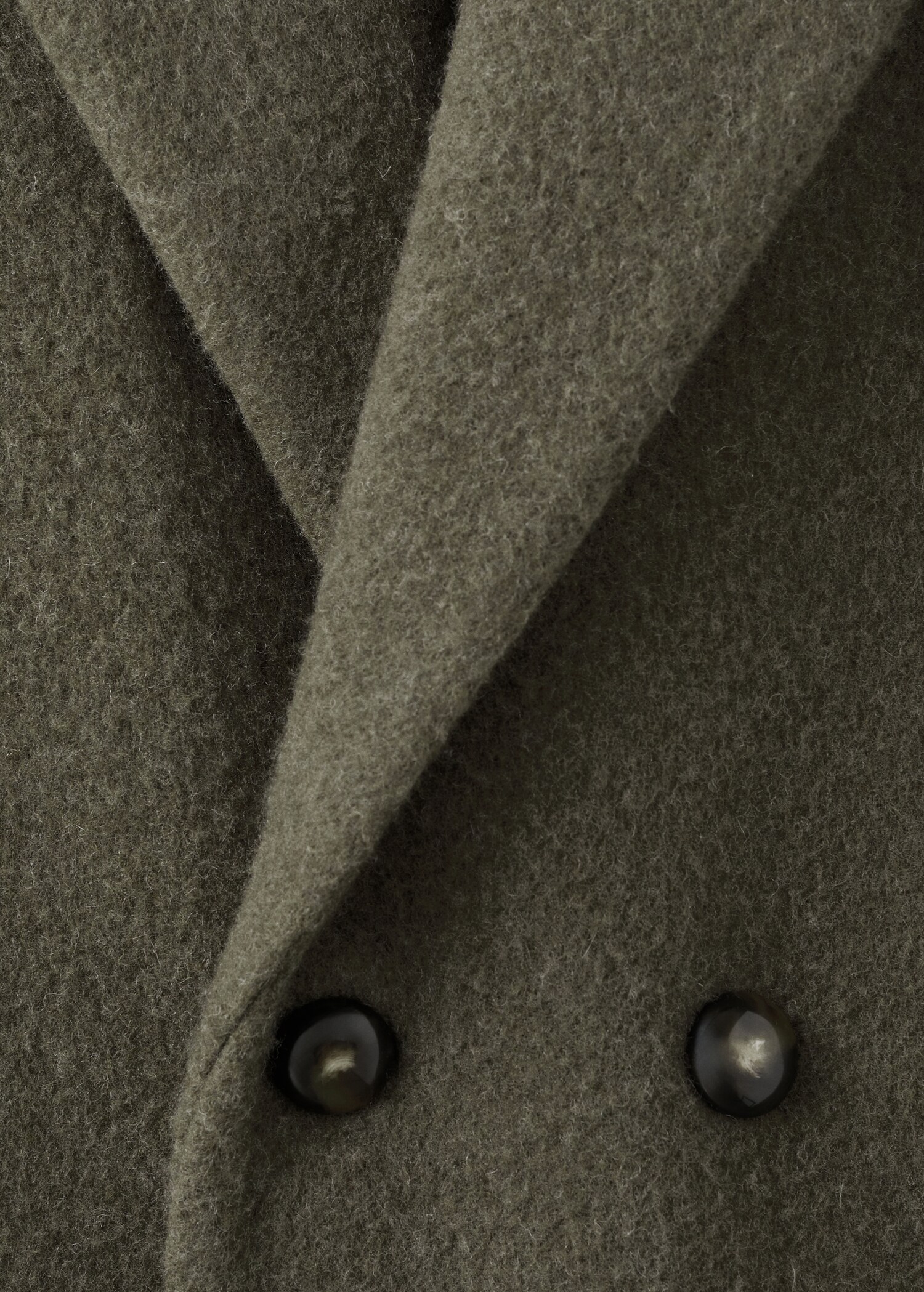 Manteau en laine à double boutonnage - Détail de l'article 0