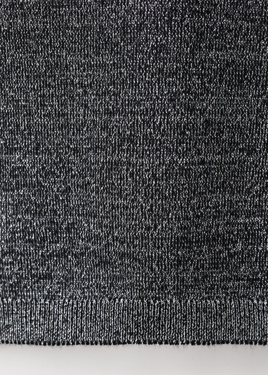 Sparkly top with opening