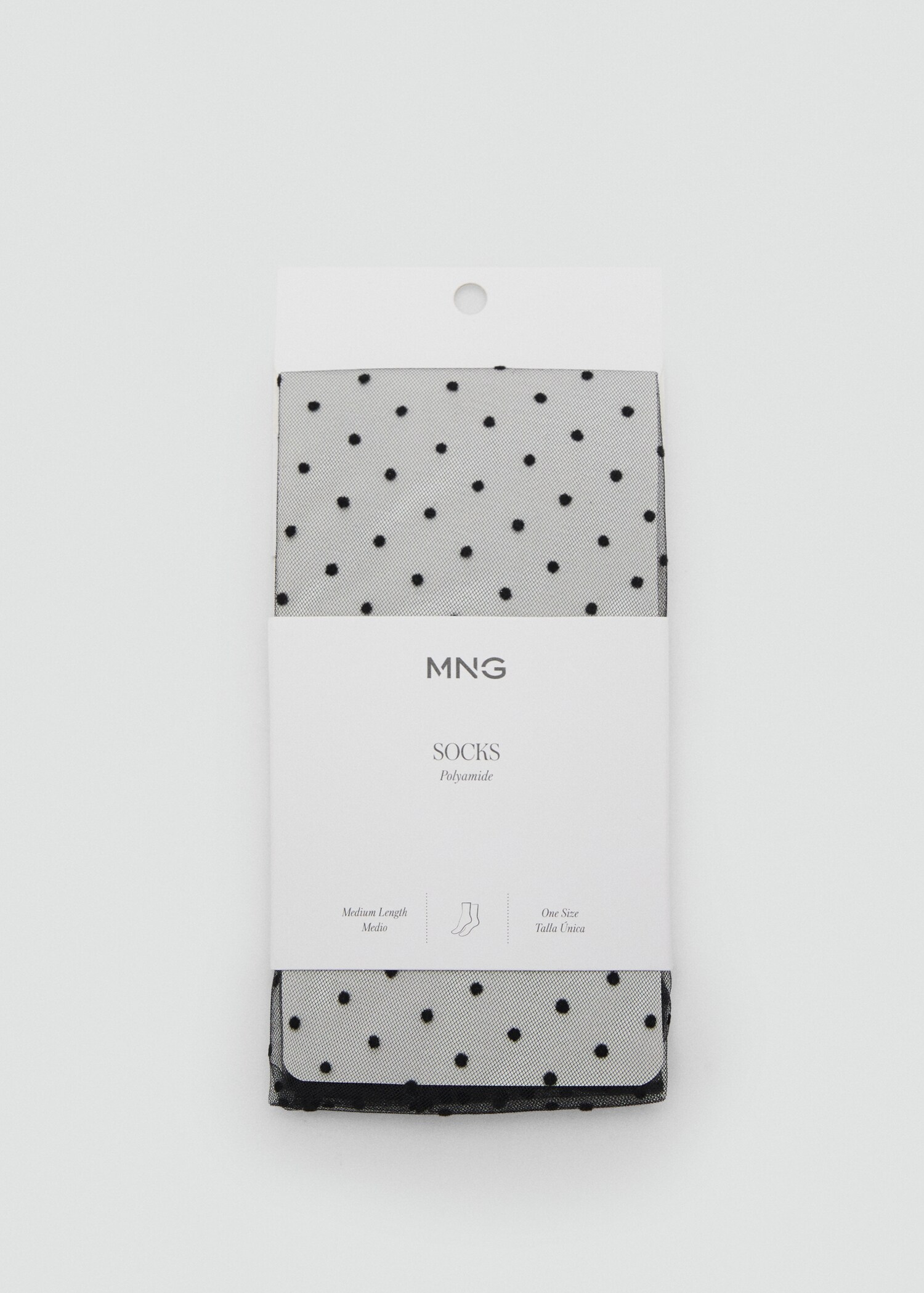 Polka dot semi-transparent socks - Details of the article 2