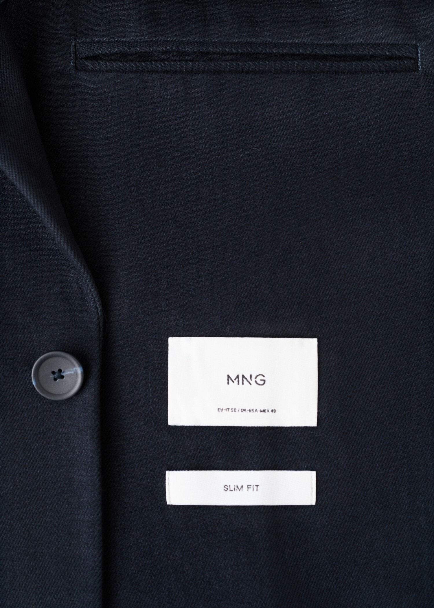 Veste slim fit coton - Détail de l'article 0