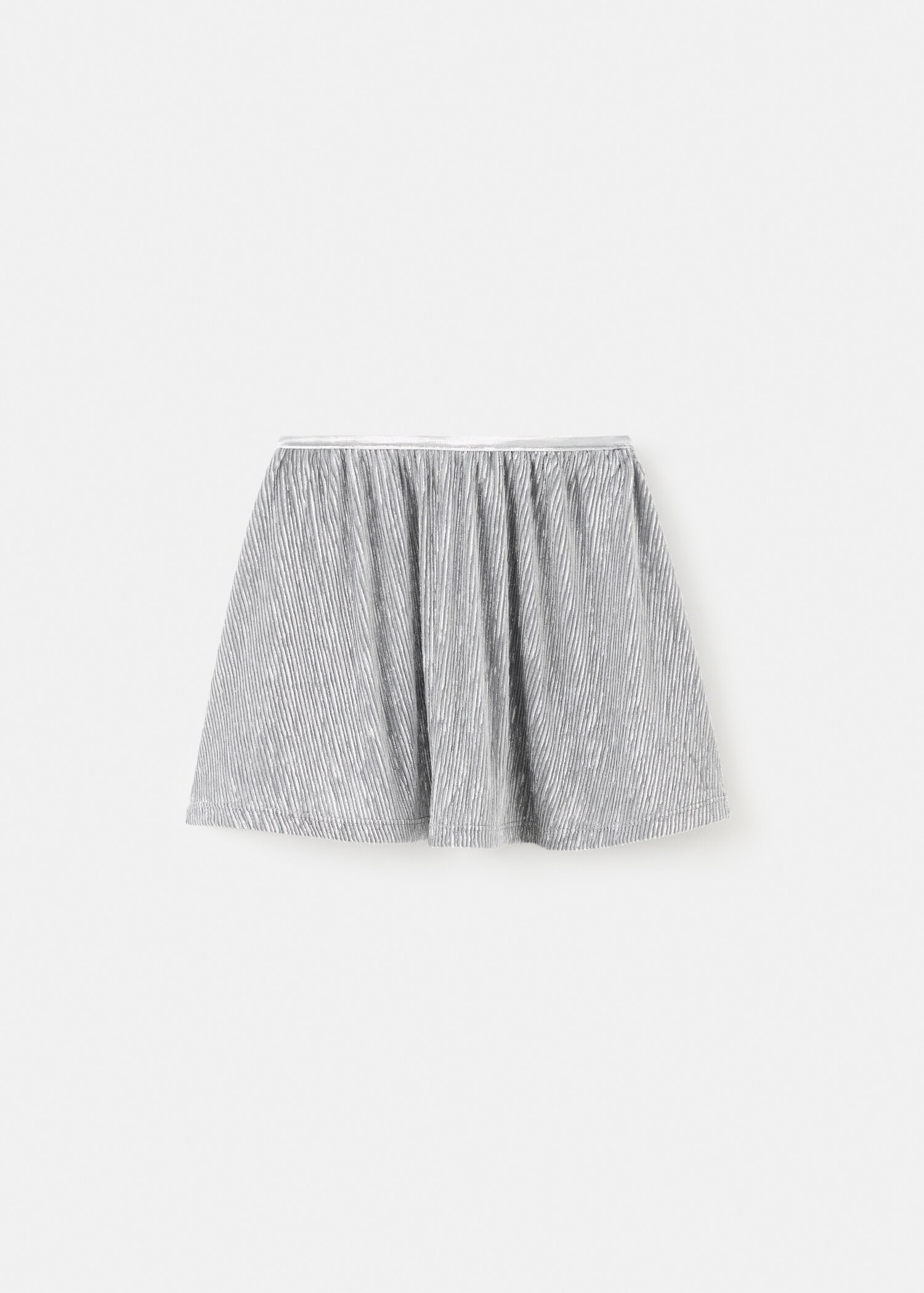 Metallic pleated skirt - Article without model