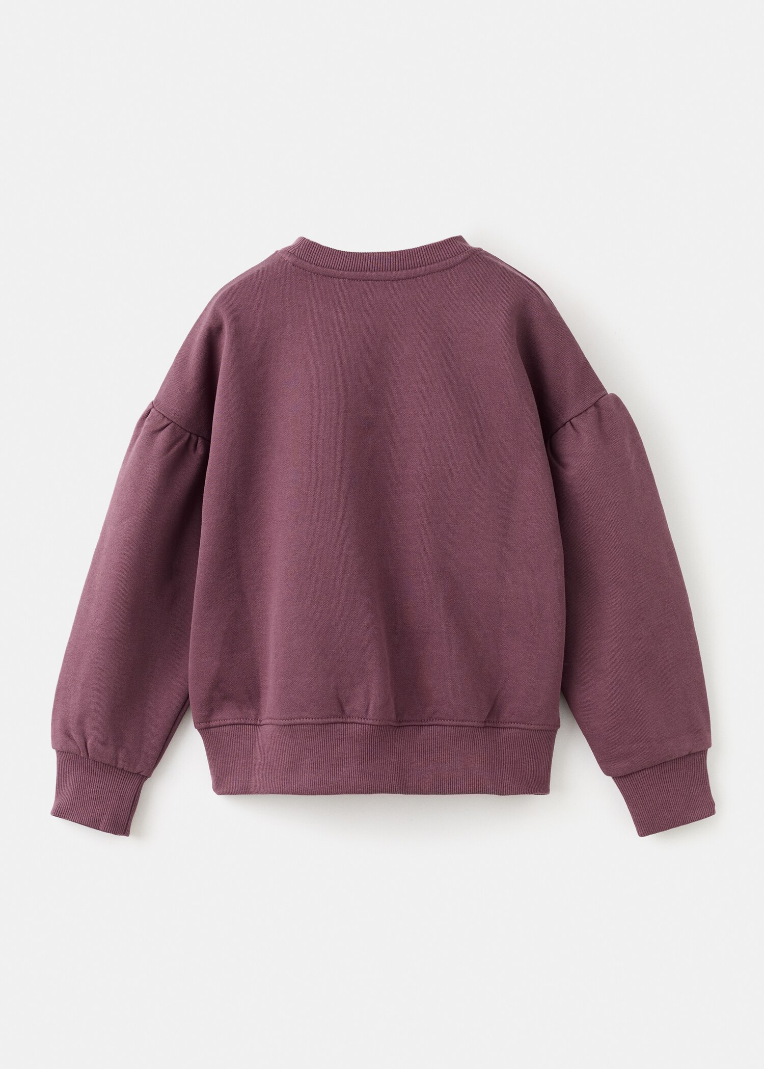 Printed cotton sweatshirt - Reverse of the article