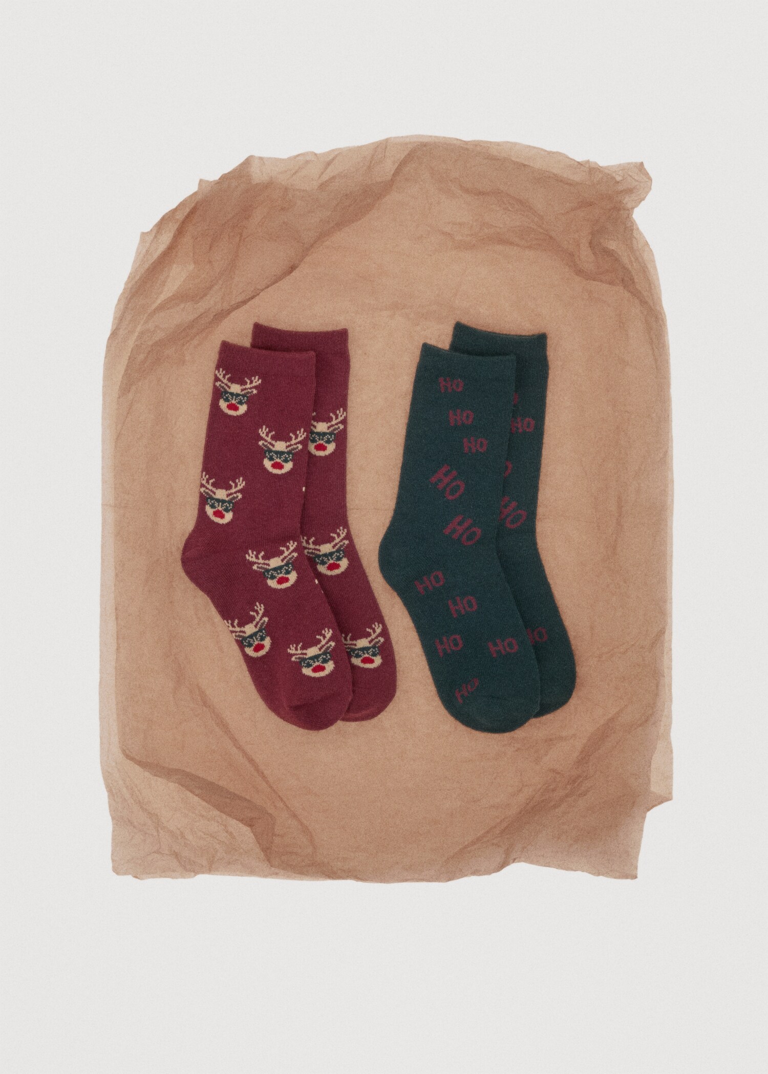 Pack 2 paires de chaussettes de Noël - Détail de l'article 7