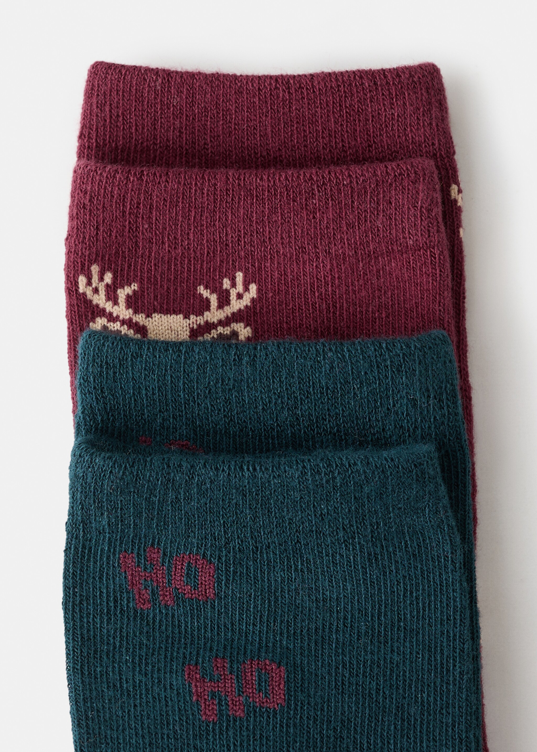 Socks renob - Details of the article 8, Maroon. Ref: 17099102-00.