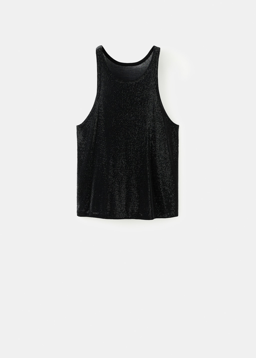 Halter top with crystals