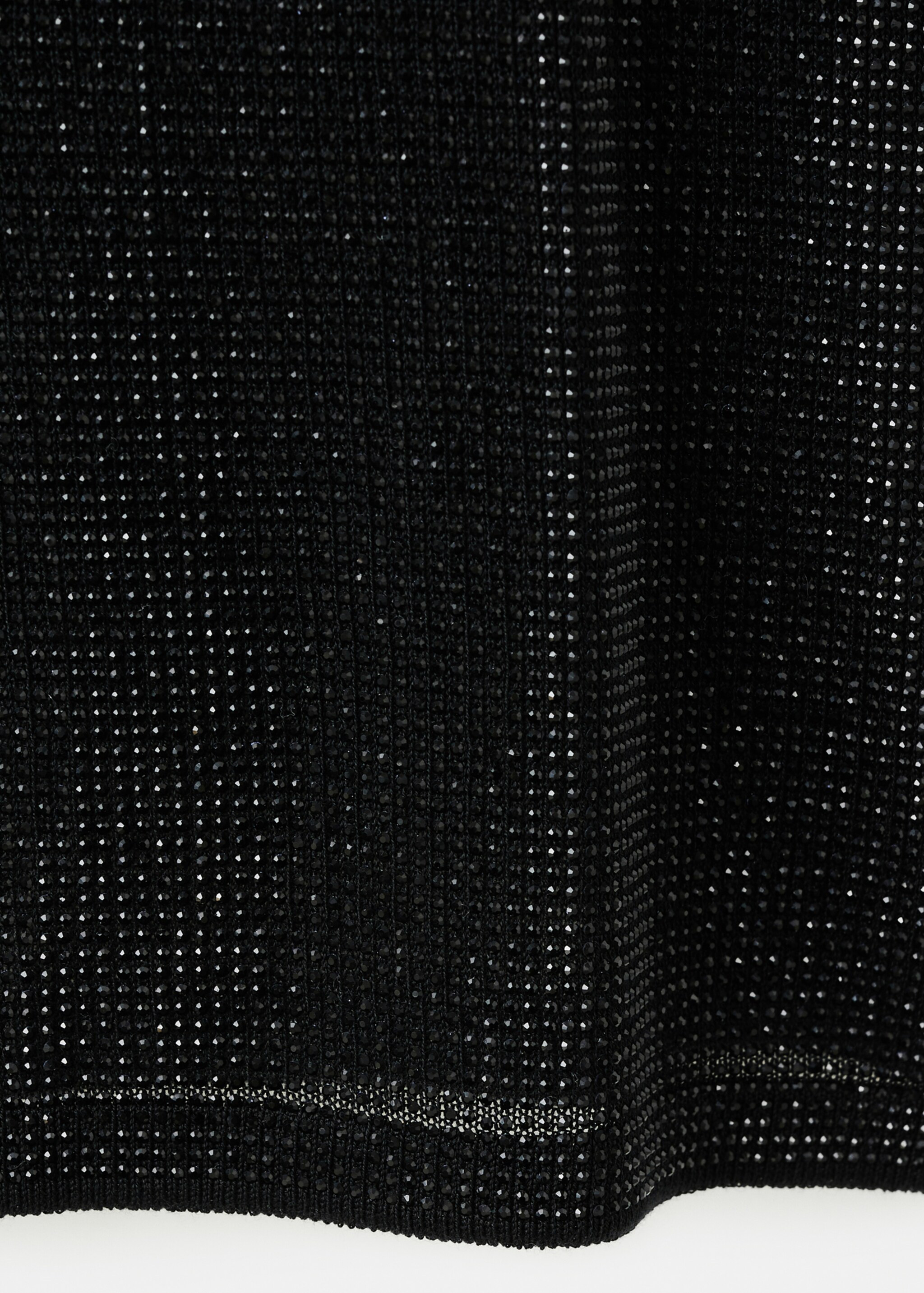 Top halter cristales - Detalle del artículo 0, Negro. Ref: 17099117-00.