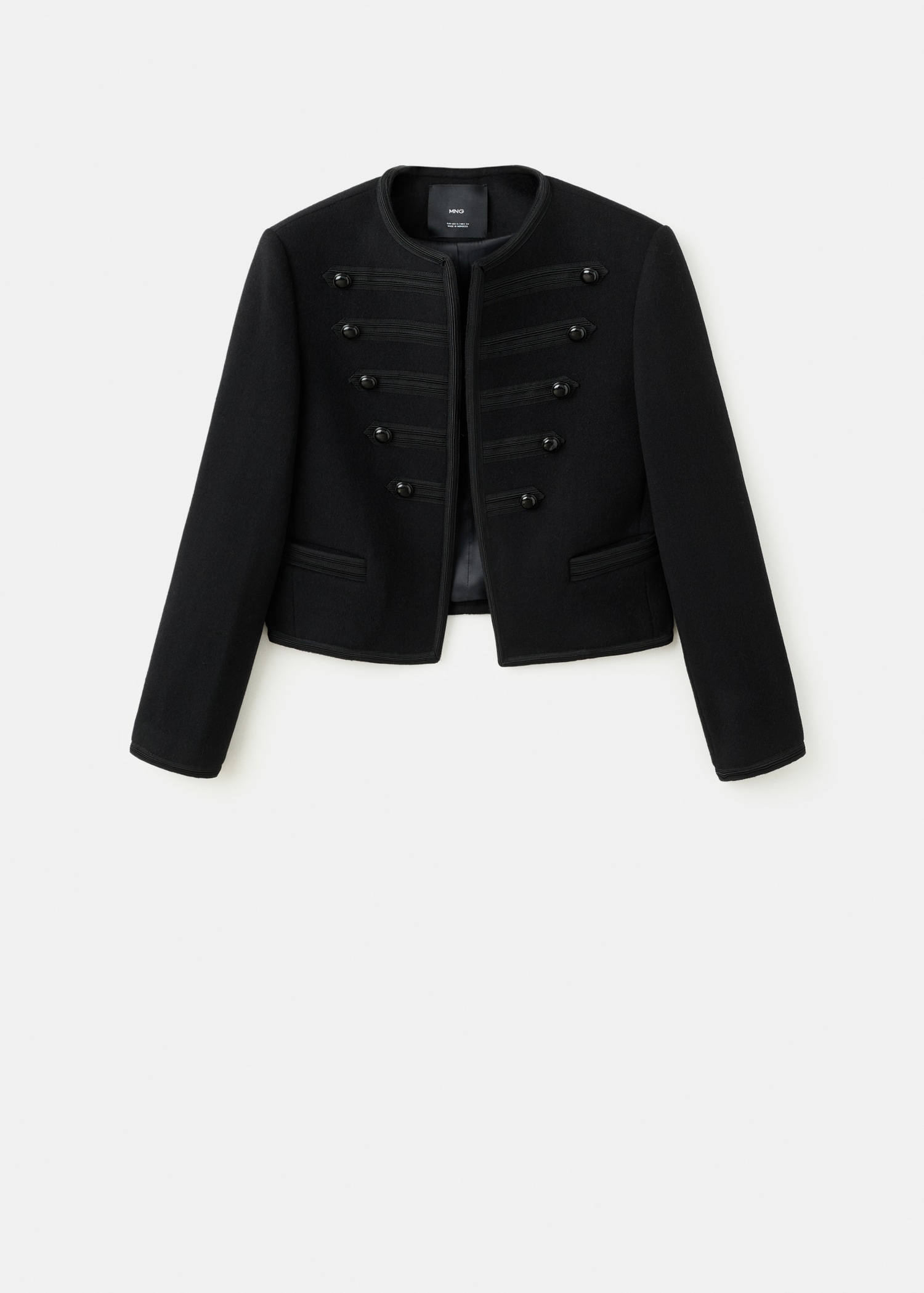 Wool military jacket - Article without model