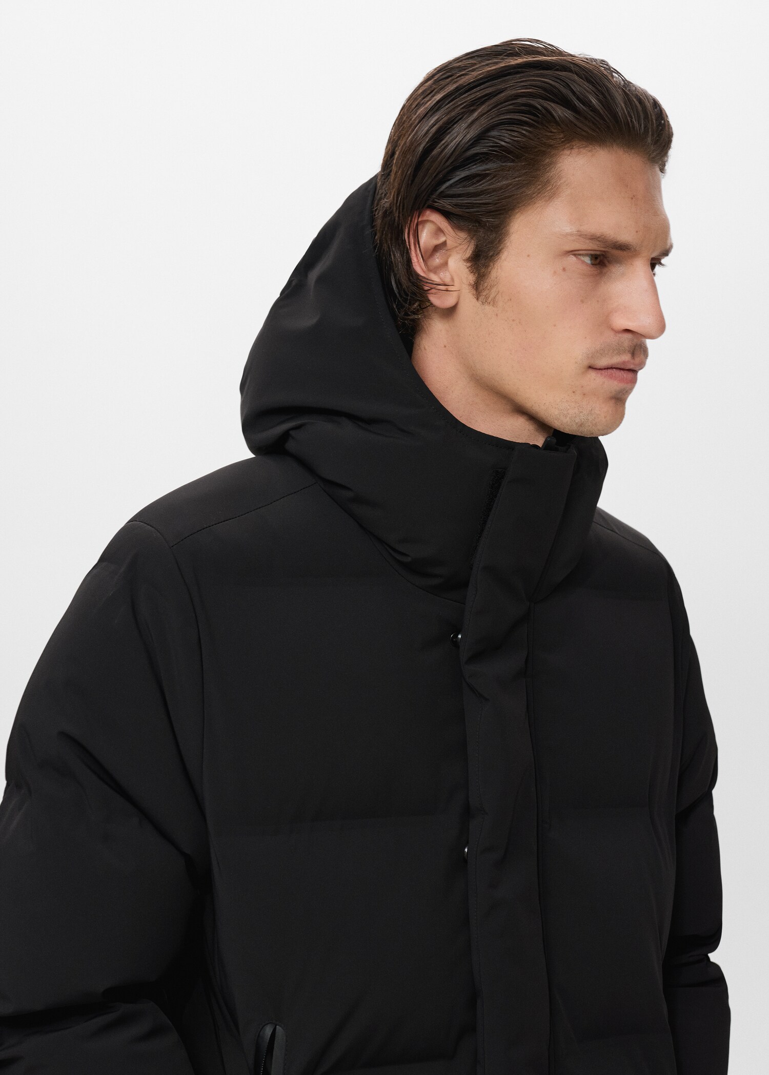 Long Waterproof Anorak with Thermolite® Filling - Details of the article 1