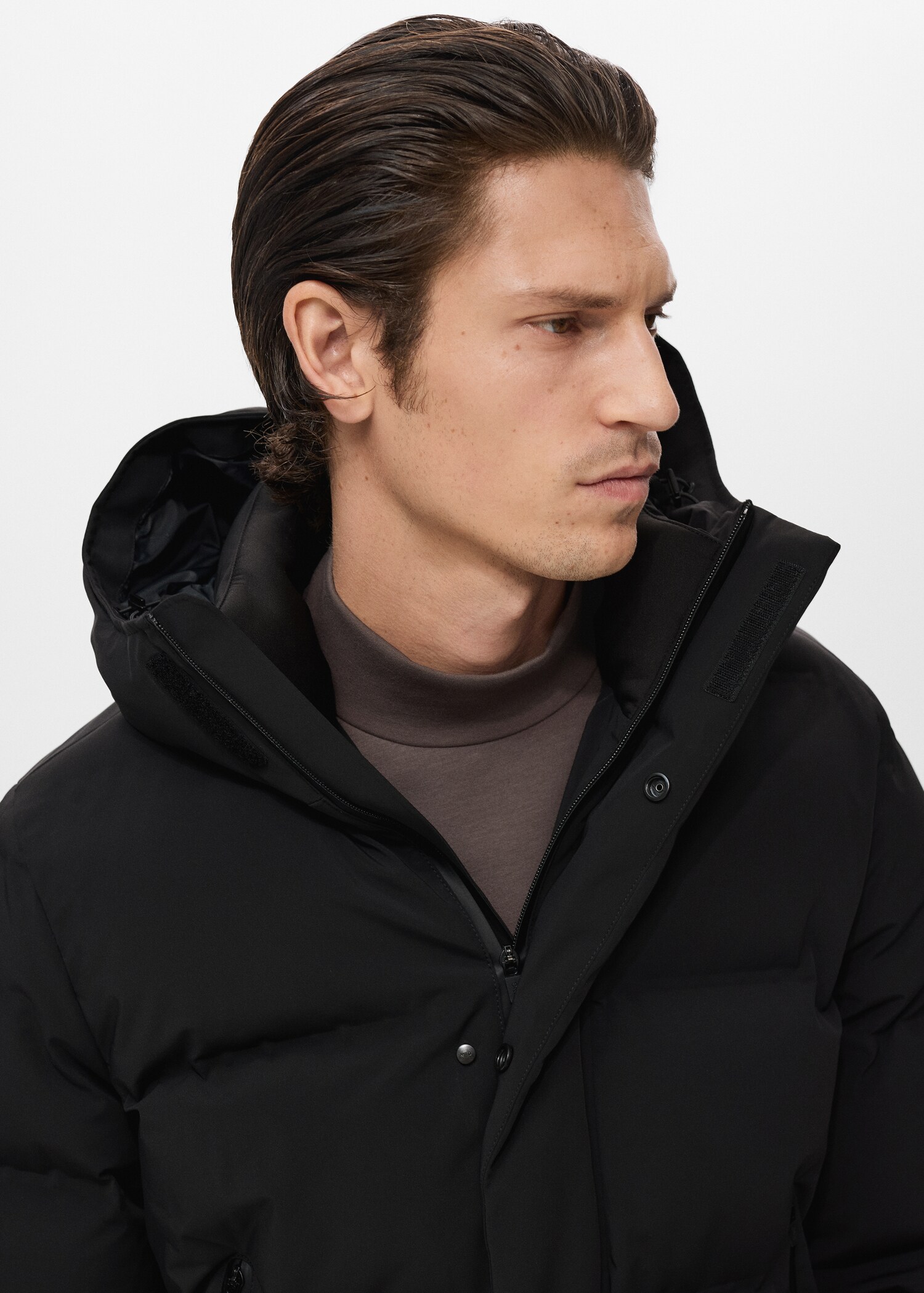 Long Waterproof Anorak with Thermolite® Filling - Details of the article 2
